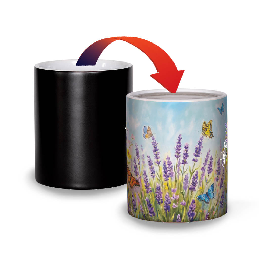 Best Grandma Ever Color Changing Magic Mug - Heat Activated