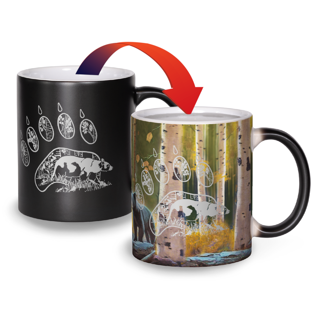 Bear - Matte Color Changing Mug Experience