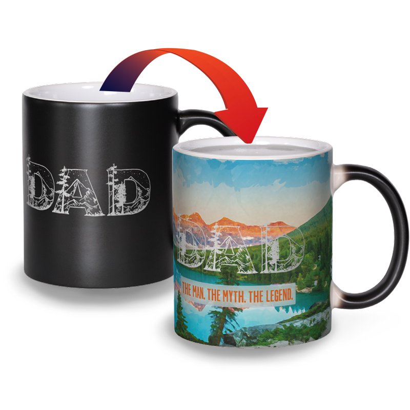 Legendary Dad - Matte Color Changing Mug Experience