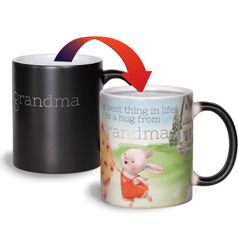 Grandpa & Grandma Hug Mugs - 2