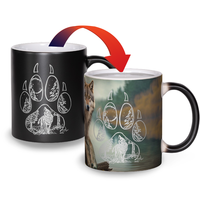 Wolf - Matte Color Changing Mug Experience