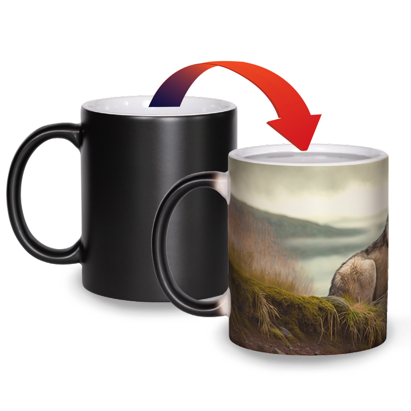 Wolf - Matte Color Changing Mug Experience