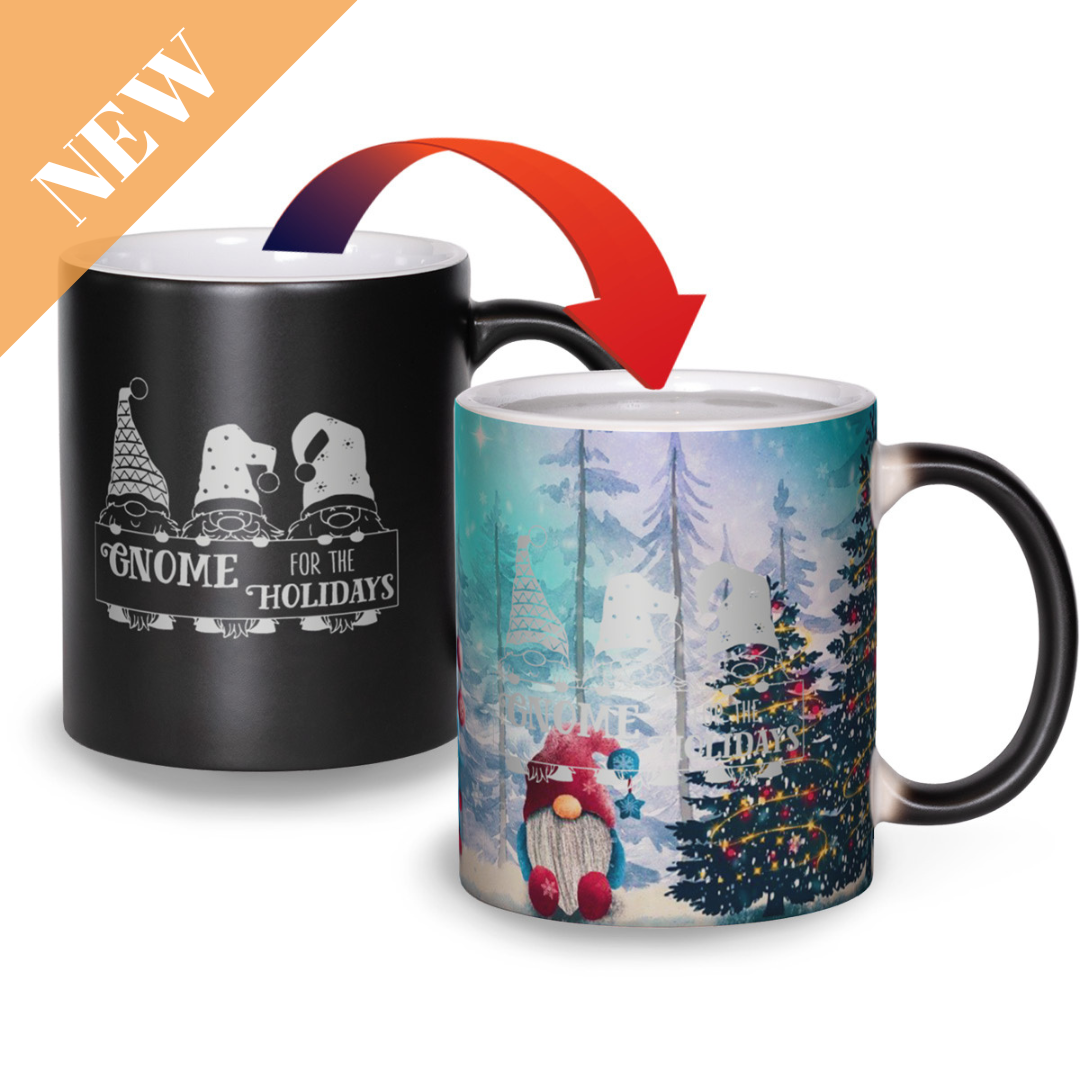 Holiday Gnomes - Matte Color Changing Mug Experience