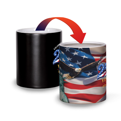 250th USA - Matte Color Changing Mug Experience 