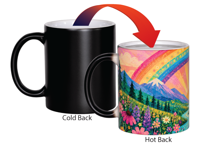 Spread Kindness Color Changing Magic Mug - Heat Activated