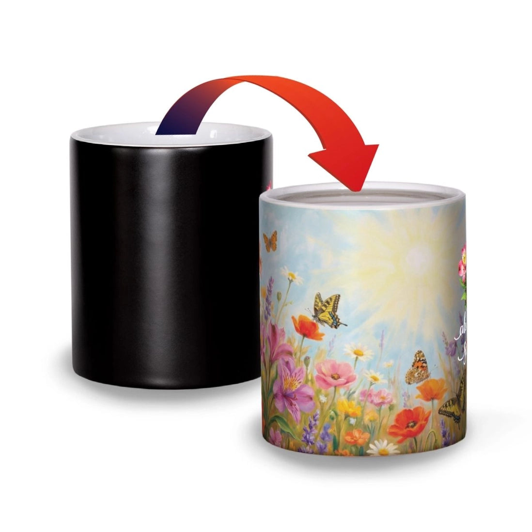 Always My Sister Color Changing Magic Mug - Heat Activated 