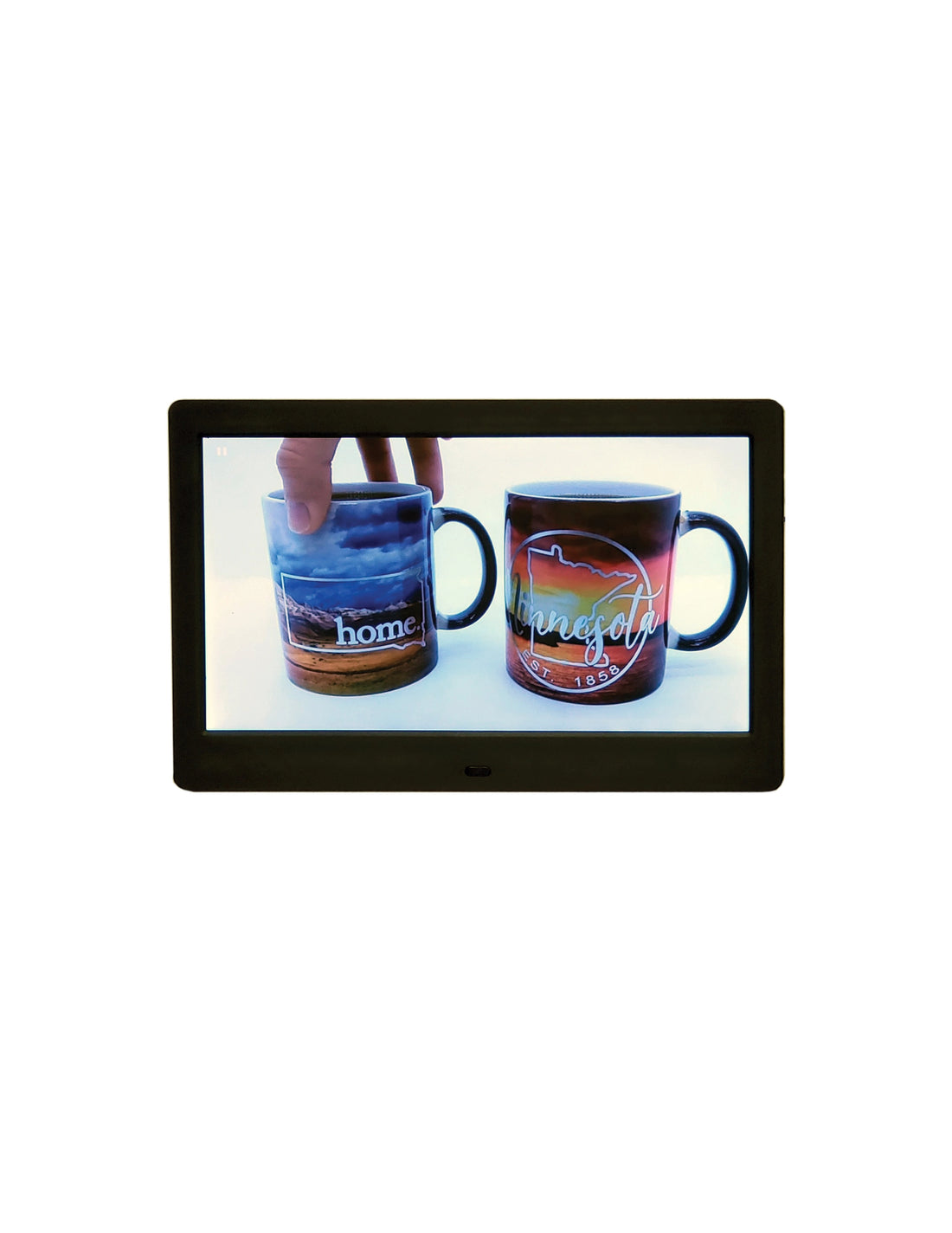 10 inch Video Player - Cost Offset with FREE Mugs 