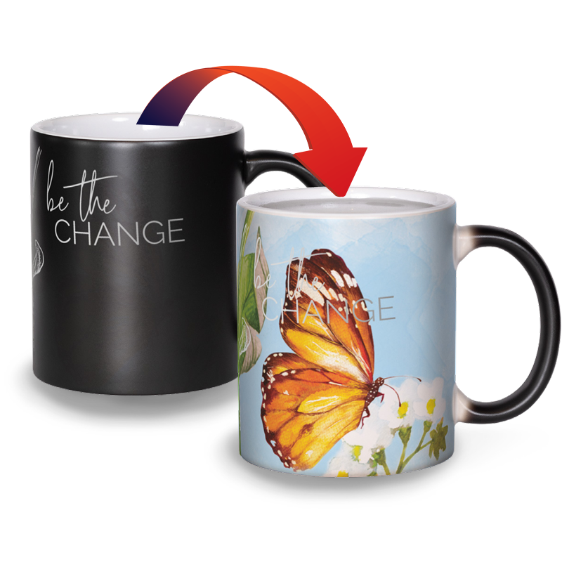 Be The Change - Matte Color Changing Mug Experience