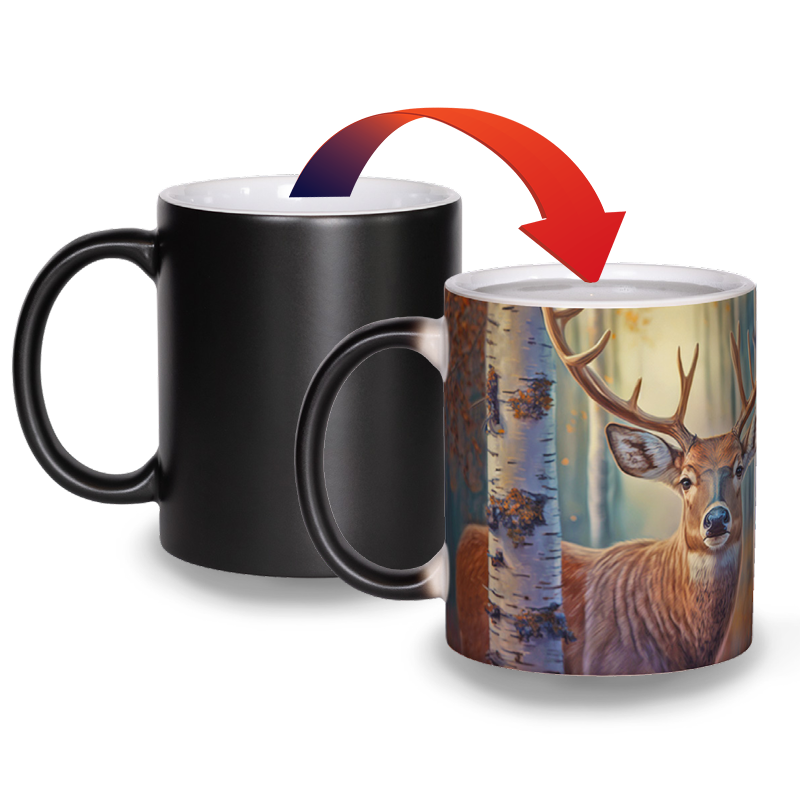 Deer - Matte Color Changing Mug Experience