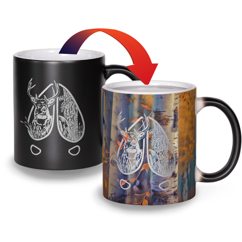 Deer - Matte Color Changing Mug Experience