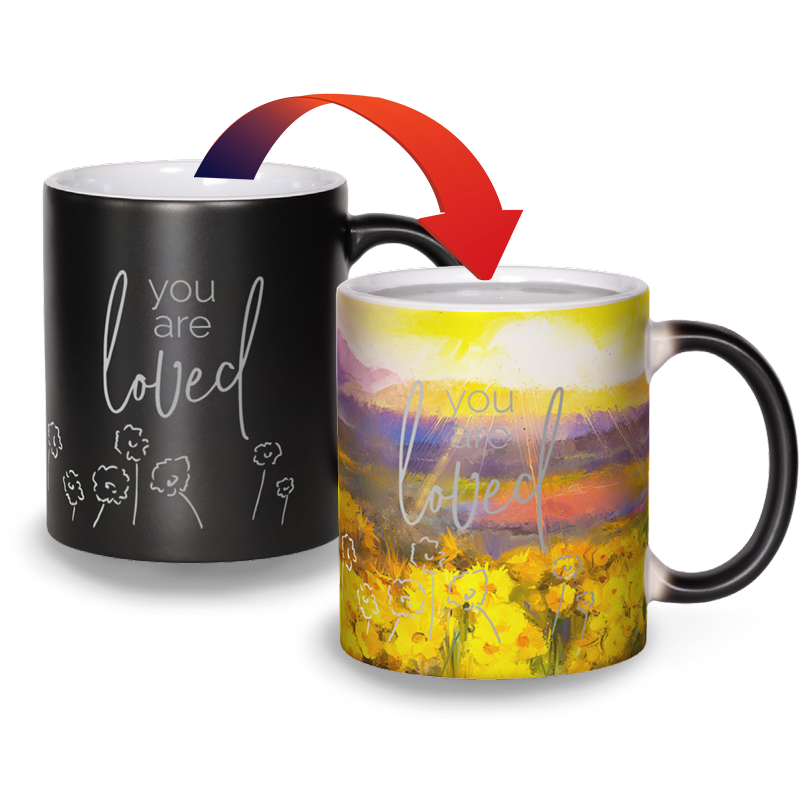 Loved - Matte Color Changing Mug Experience