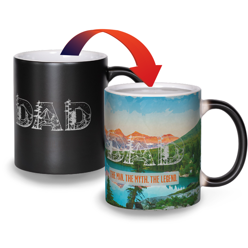 Dad - Matte Color Changing Mug Experience
