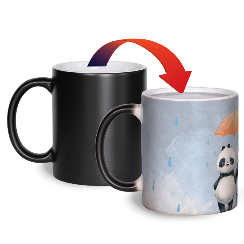 Panda Friends - Matte Color Changing Mug Experience