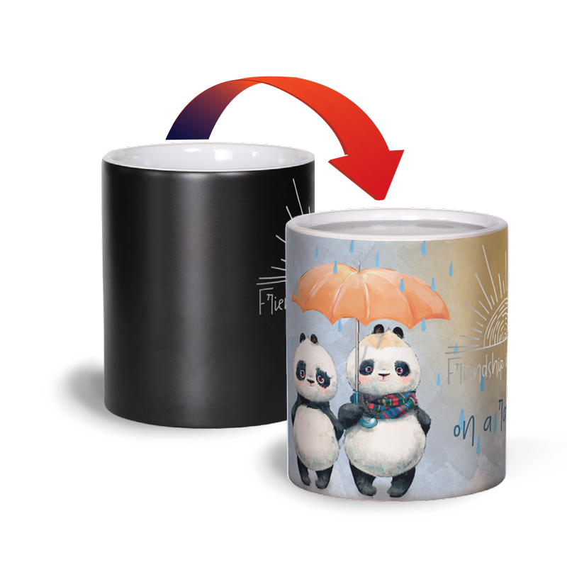 Panda Friends - Matte Color Changing Mug Experience