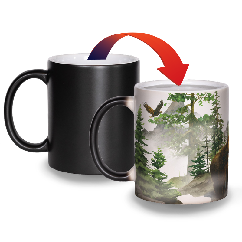 Brother Bear - Matte Color Changing Mug Experience