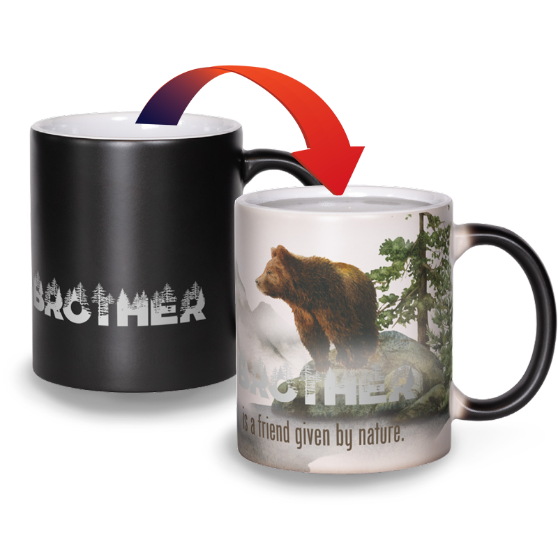 Brother Bear - Matte Color Changing Mug Experience