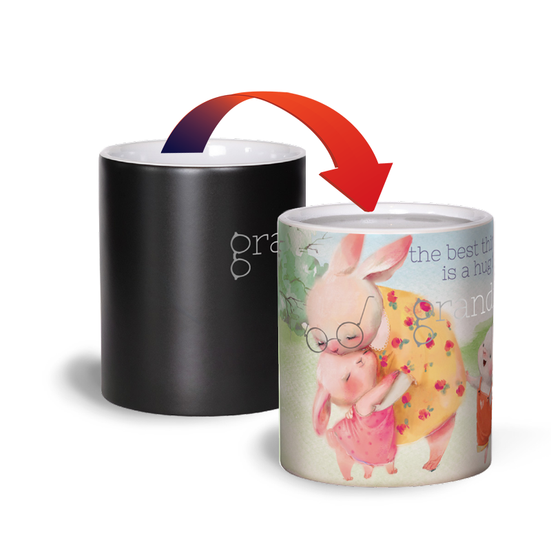 Grandma Bunny - Matte Color Changing Mug Experience