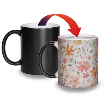 Floral Mom - Matte Color Changing Mug Experience