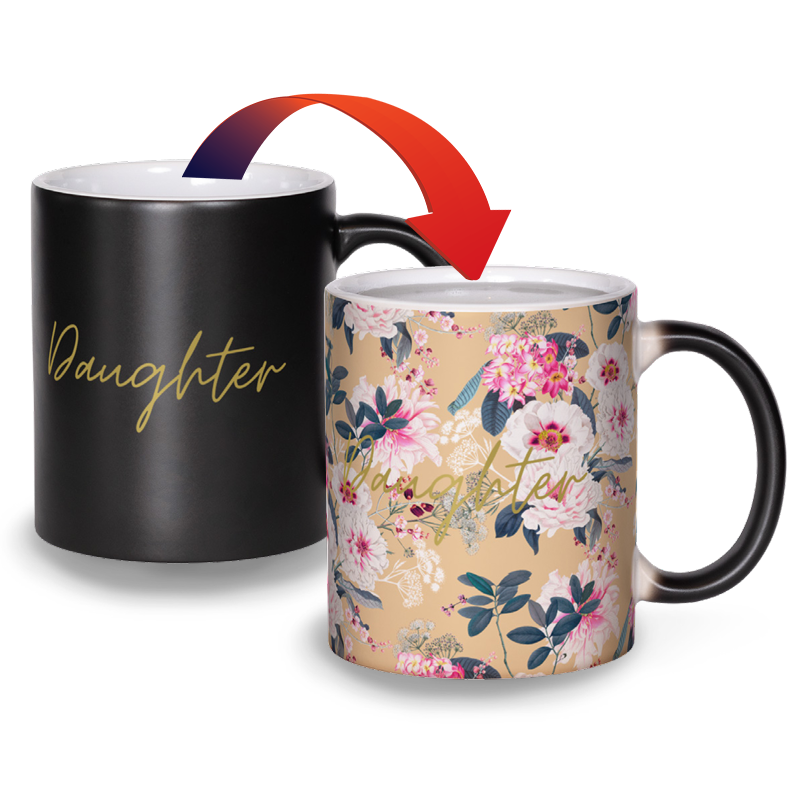 Floral Daughter - Matte Color Changing Mug Experience