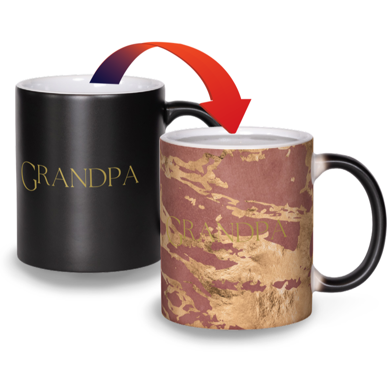 Gemstone Grandpa - Matte Color Changing Mug Experience
