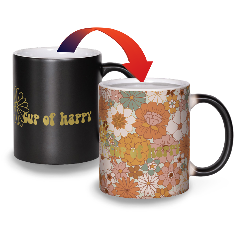 Cup of Happy - Matte Color Changing Mug Experience