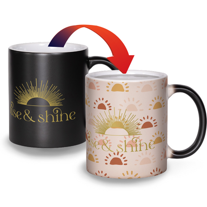 Rise and Shine - Matte Color Changing Mug Experience