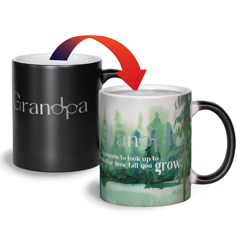 Grandpa Bear - Matte Color Changing Mug Experience