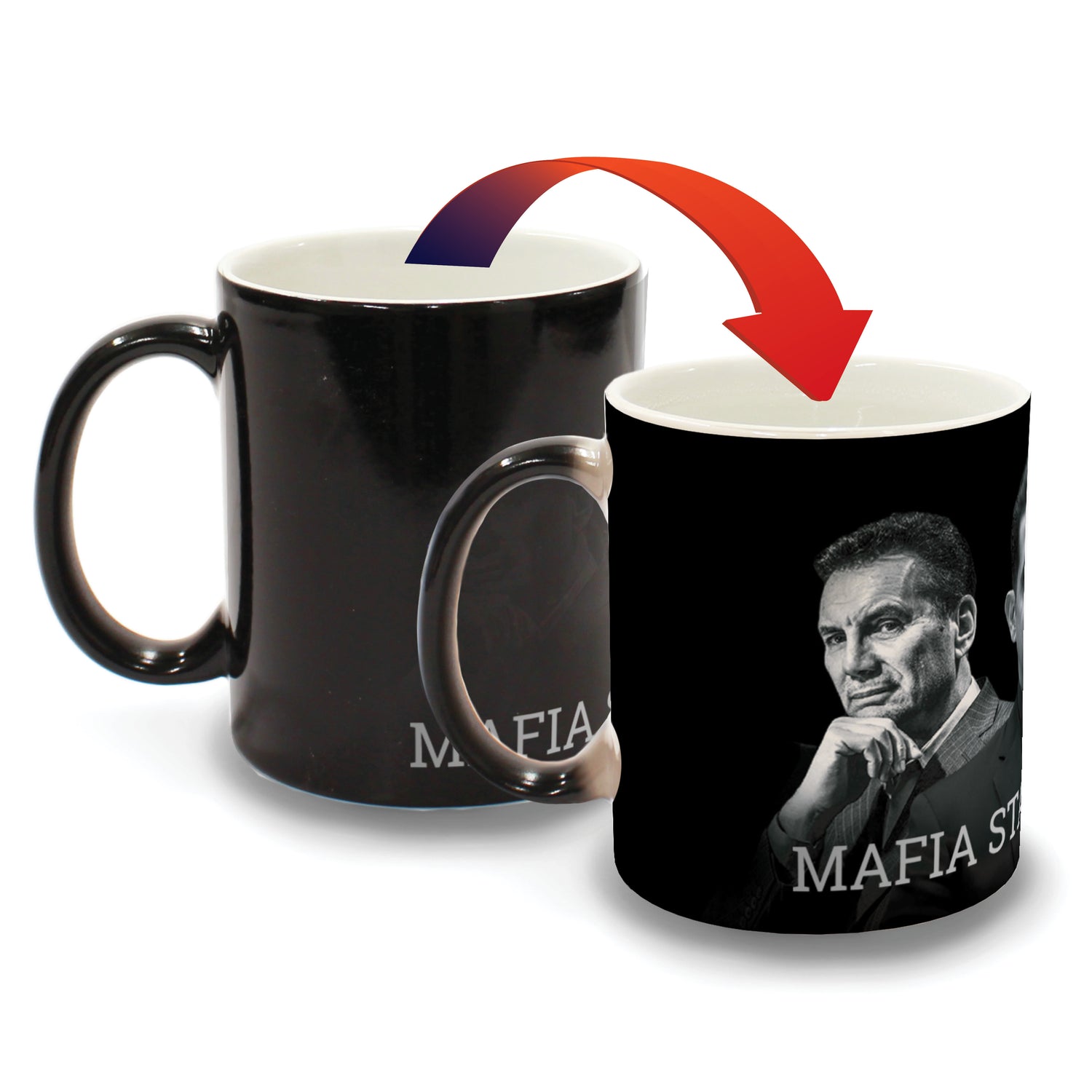 Mafia States of America Faces - Valuetainment - Color Changing Mug