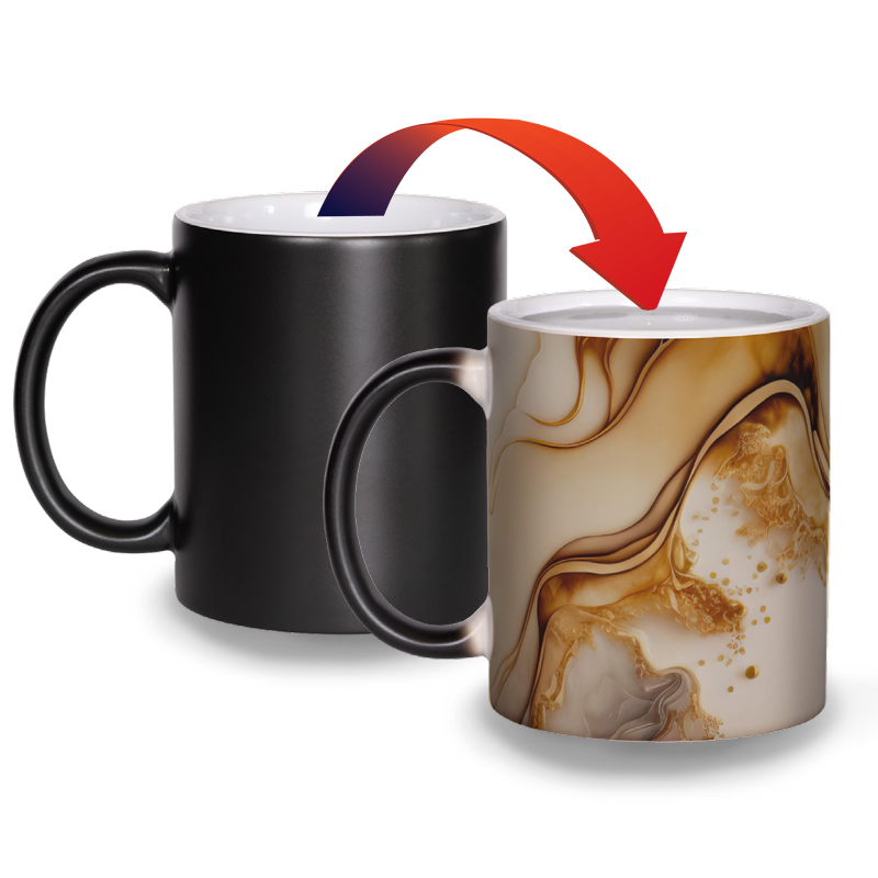 Marble Dad - Matte Color Changing Mug Experience