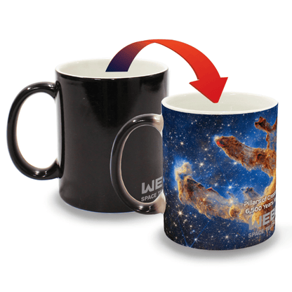 Pillars of Creation - Webb Space Telescope - Color Changing Mug Experience Back