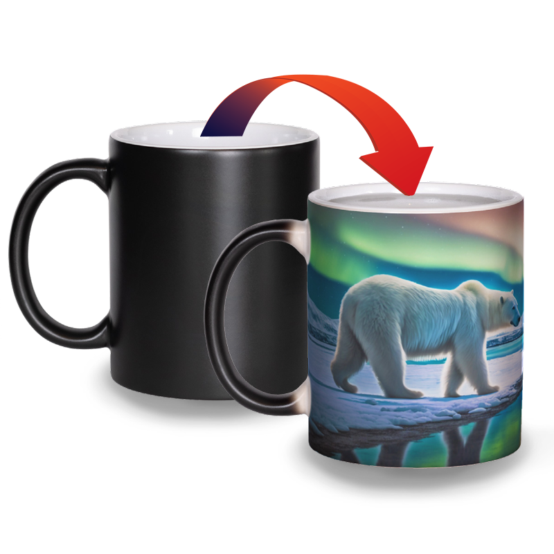Polar Bear - Matte Color Changing Mug Experience