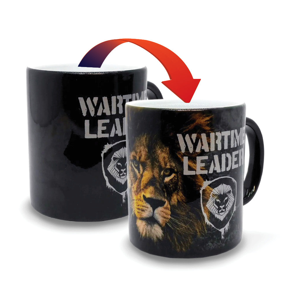 Wartime Leader Lion - Valuetainment - Color Changing Mug 