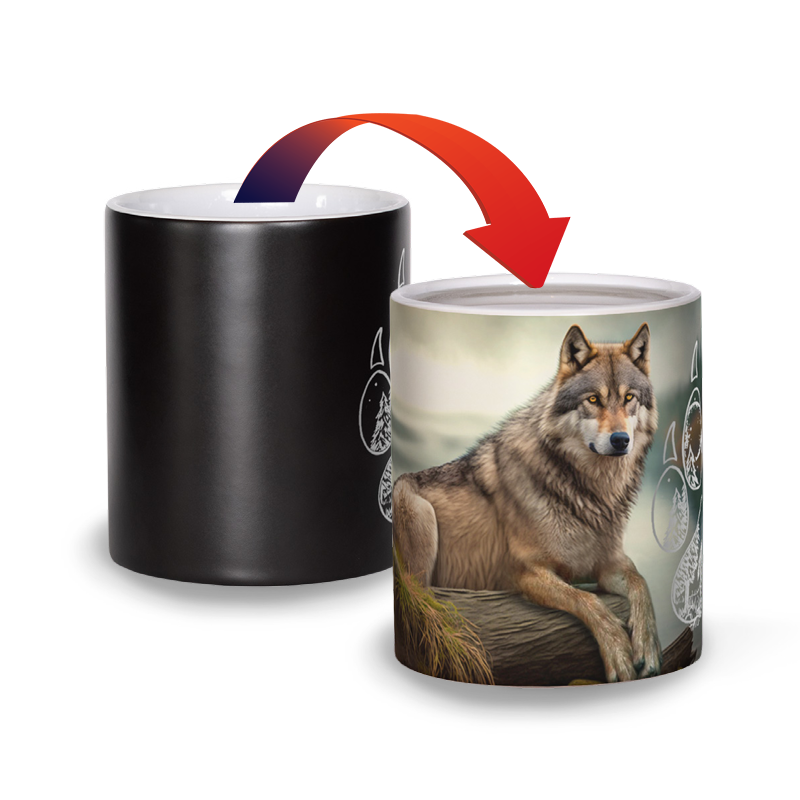 Wolf - Matte Color Changing Mug Experience